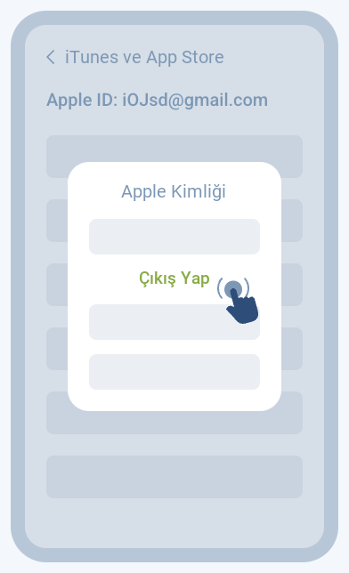 Çıkış yapın